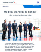 Stand Up To Cancer with AA