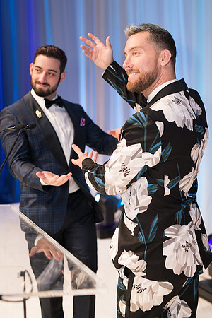 Lance Bass at Black Tie Dinner 2019